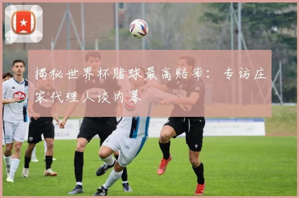 揭秘世界杯赌球最高赔率：专访庄家代理人谈内幕