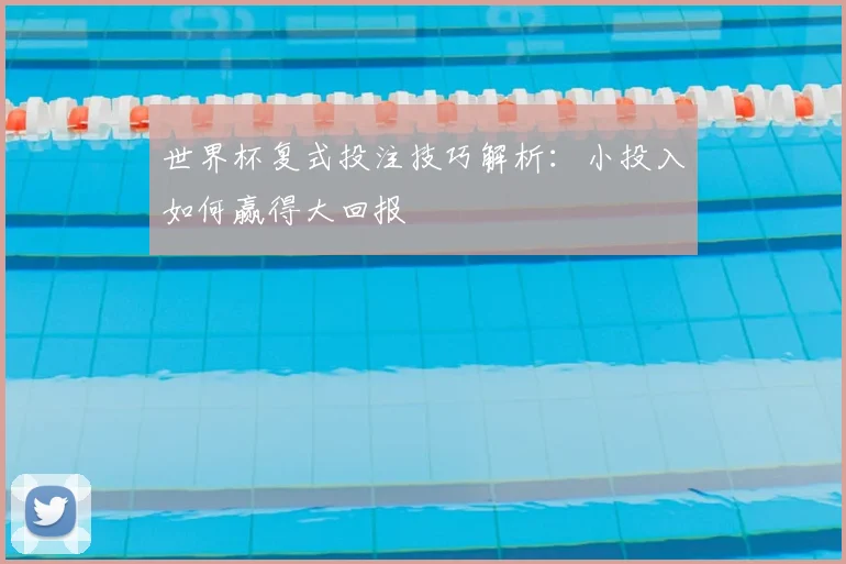 世界杯复式投注技巧解析：小投入如何赢得大回报