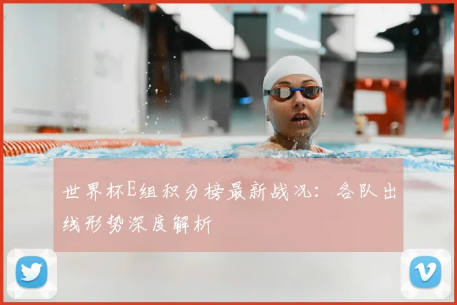 世界杯E组积分榜最新战况：各队出线形势深度解析